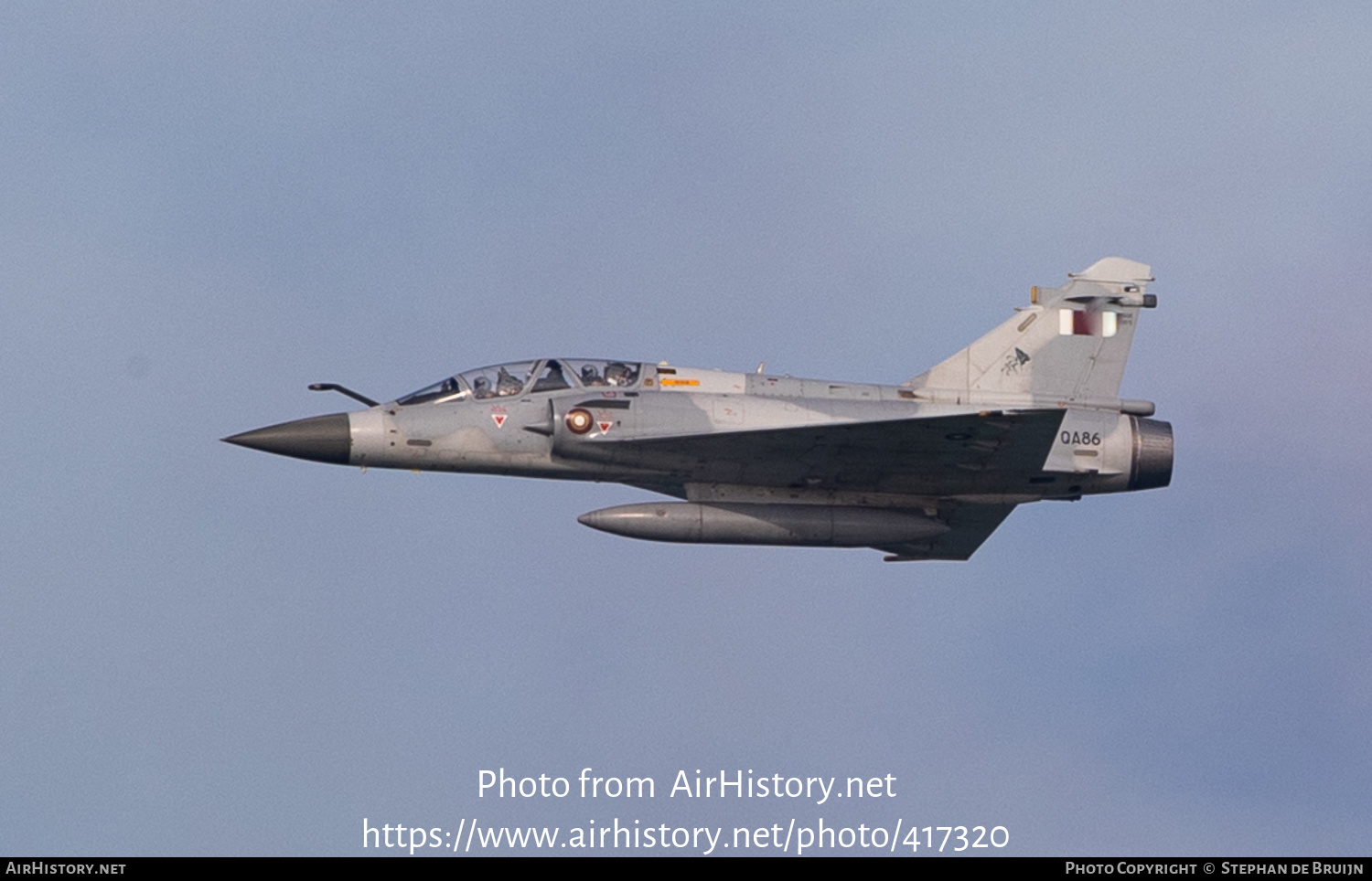 Aircraft Photo of QA86 | Dassault Mirage 2000-5DDA | Qatar - Air Force | AirHistory.net #417320