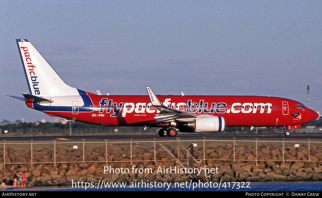 Aircraft Photo of ZK-PBI | Boeing 737-8FE | Pacific Blue Airlines | AirHistory.net #417322