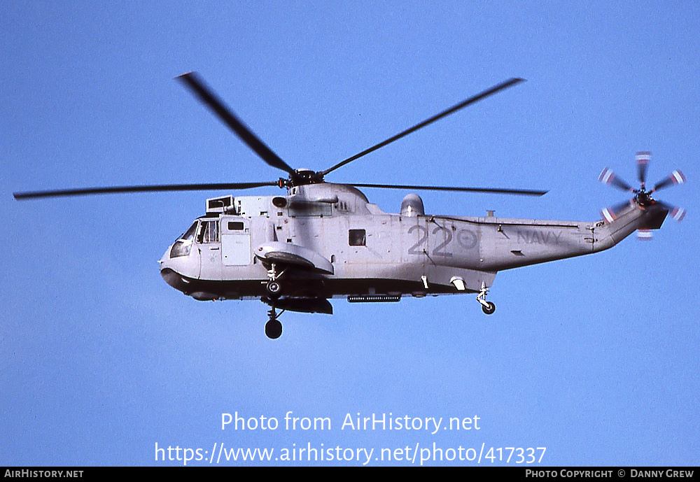 Aircraft Photo of N16-918 | Westland WS-61 Sea King Mk50A | Australia - Navy | AirHistory.net #417337