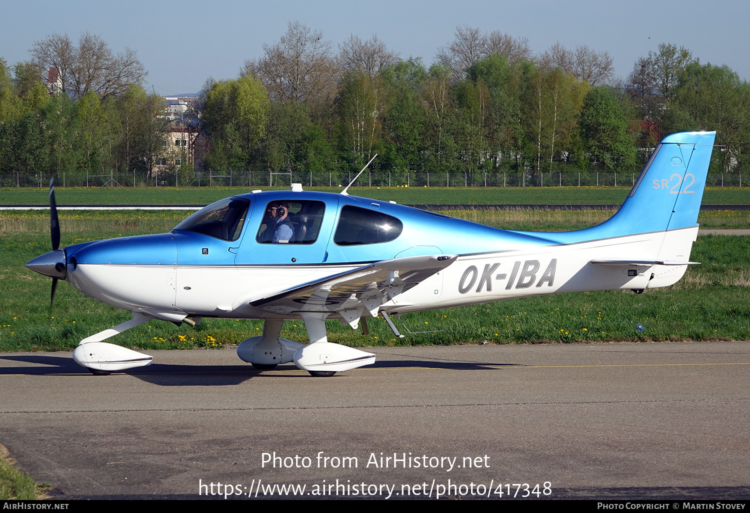 Aircraft Photo of OK-IBA | Cirrus SR-22 G5-GTS | AirHistory.net #417348