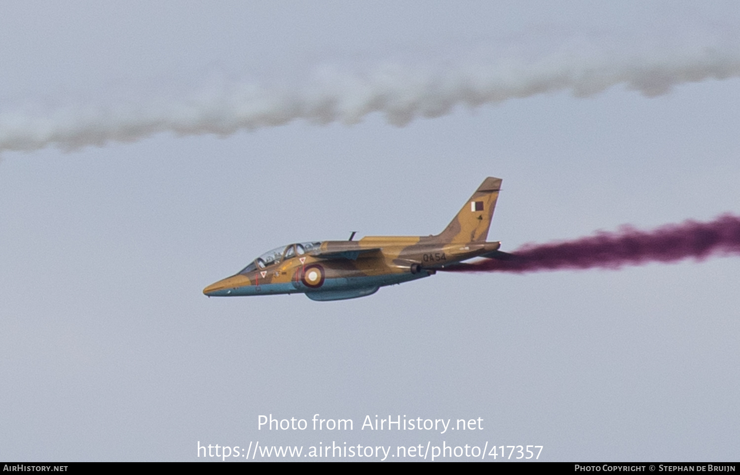 Aircraft Photo of QA54 | Dassault-Dornier Alpha Jet E | Qatar - Air Force | AirHistory.net #417357