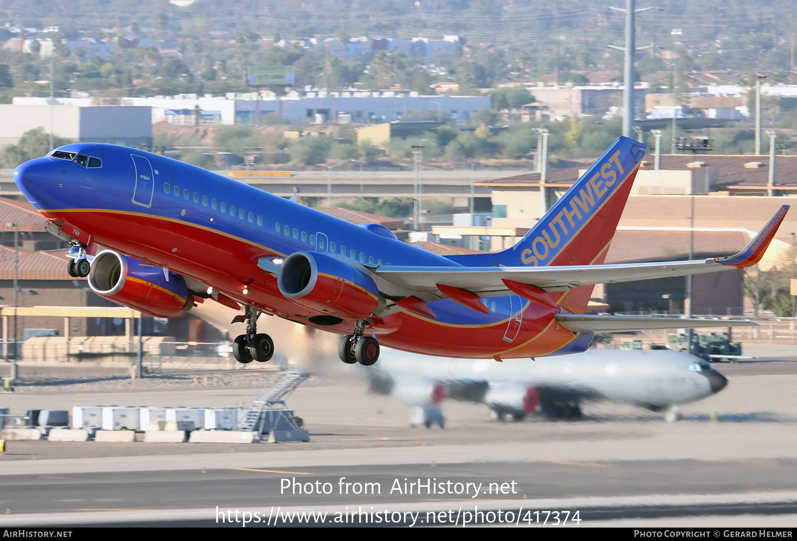 Aircraft Photo of N7811F | Boeing 737-76N | Southwest Airlines | AirHistory.net #417374