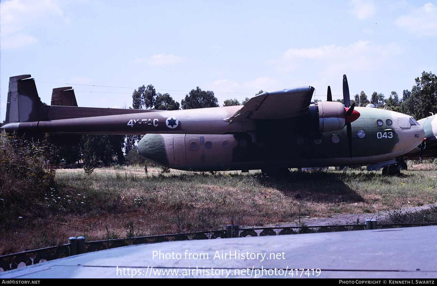 Aircraft Photo of 043 | Nord 2501A Noratlas | Israel - Air Force | AirHistory.net #417419