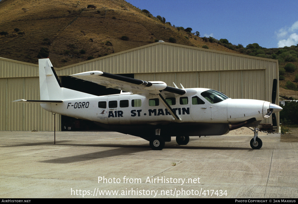 Aircraft Photo of F-OGRO | Cessna 208B Grand Caravan | Air Saint Martin | AirHistory.net #417434