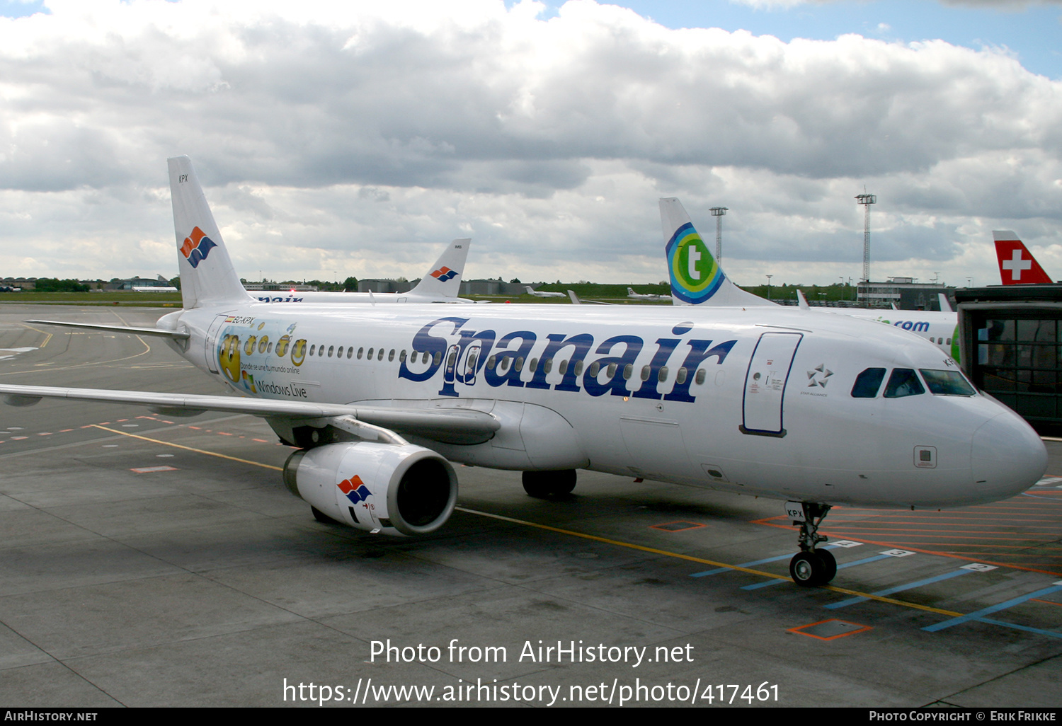 Aircraft Photo of EC-KPX | Airbus A320-232 | Spanair | AirHistory.net #417461