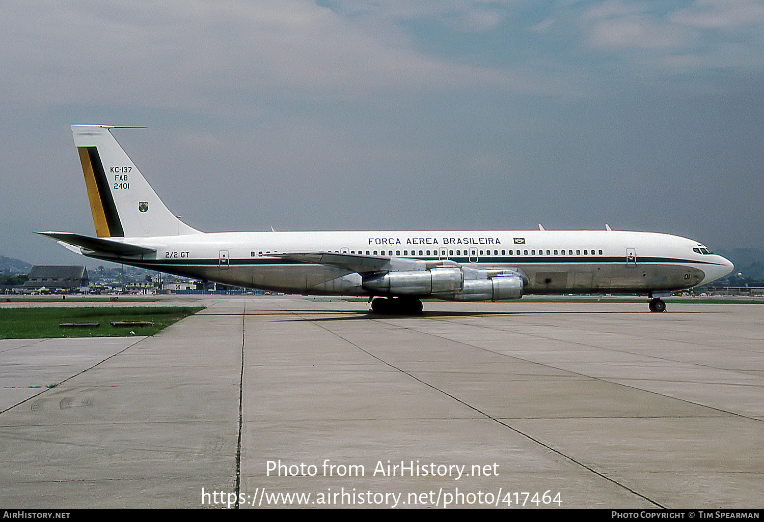 Aircraft Photo of 2401 | Boeing KC-137 (707-300C) | Brazil - Air Force | AirHistory.net #417464