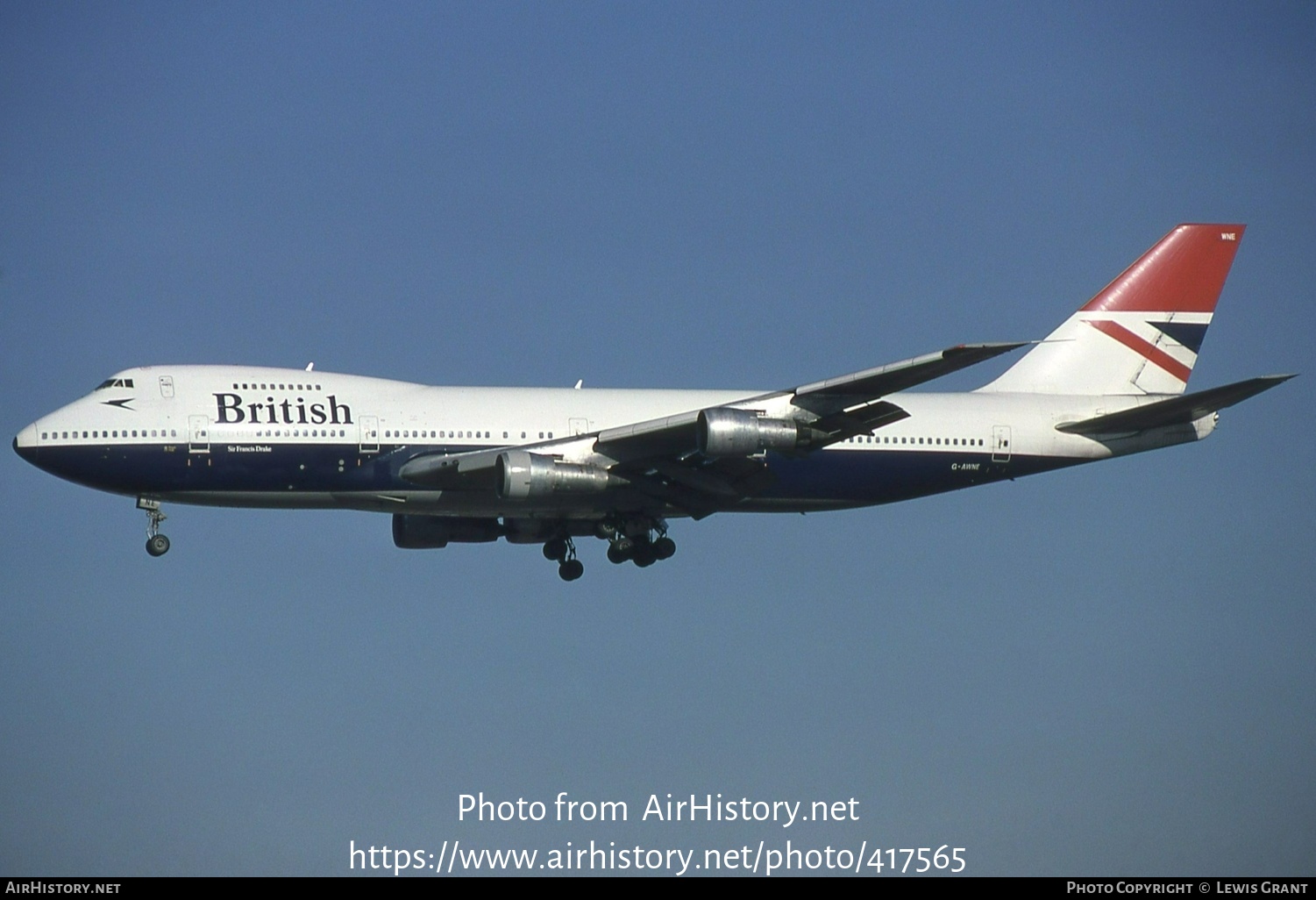 Aircraft Photo of G-AWNE | Boeing 747-136 | British Airways | AirHistory.net #417565