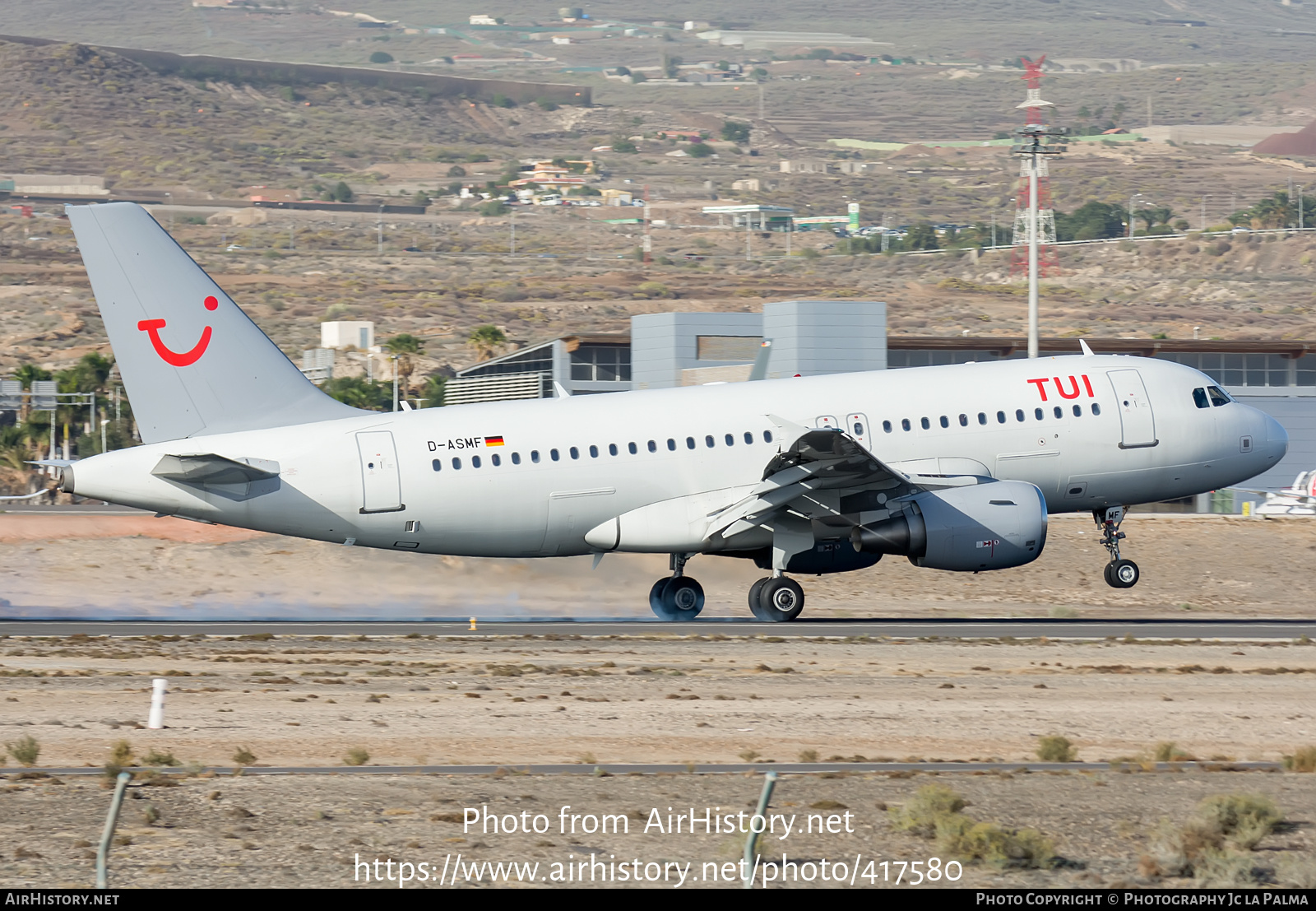 Aircraft Photo of D-ASMF | Airbus A319-111 | TUI | AirHistory.net #417580