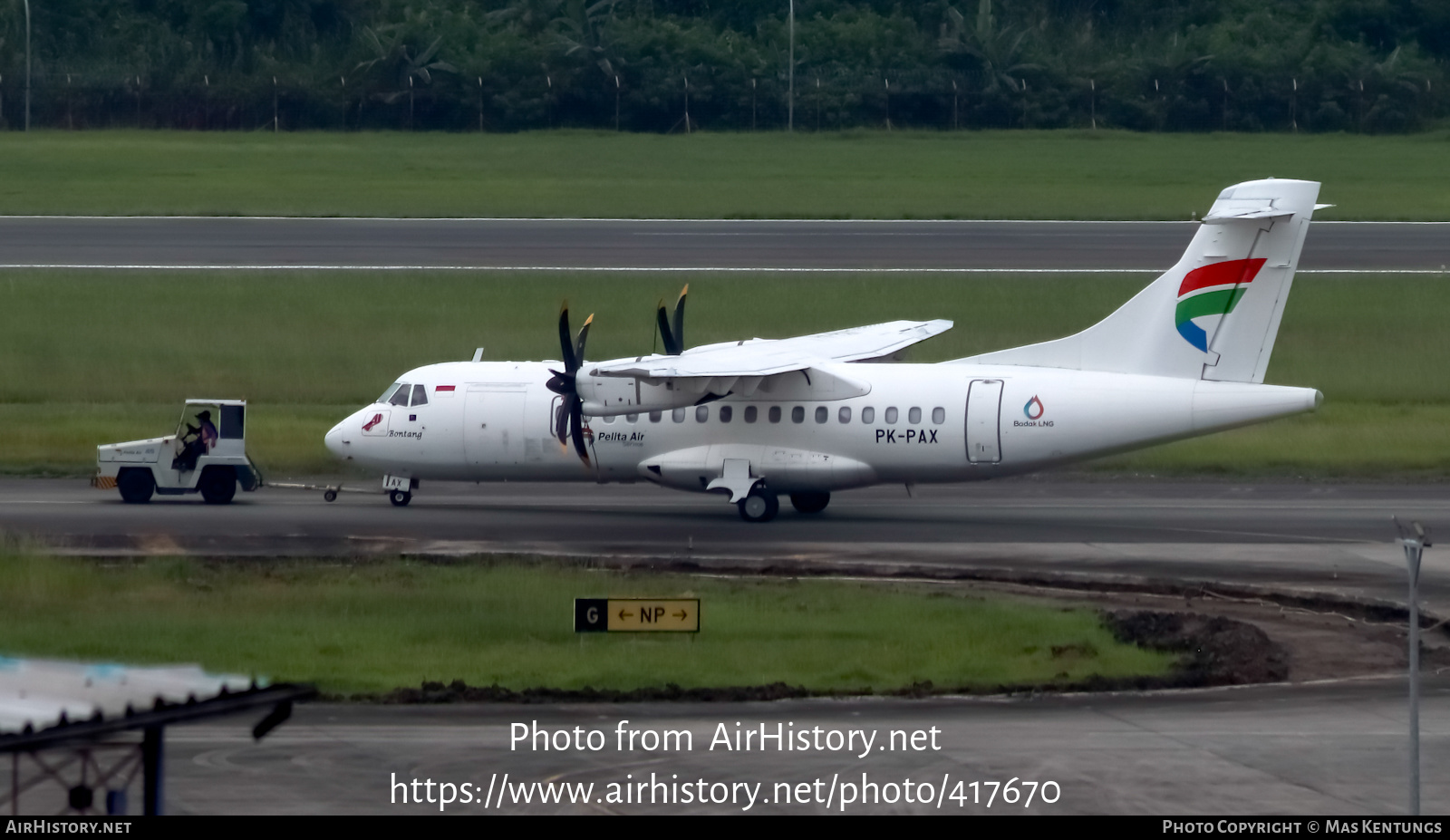 Aircraft Photo of PK-PAX | ATR ATR-42-500 | Pelita Air Service ...