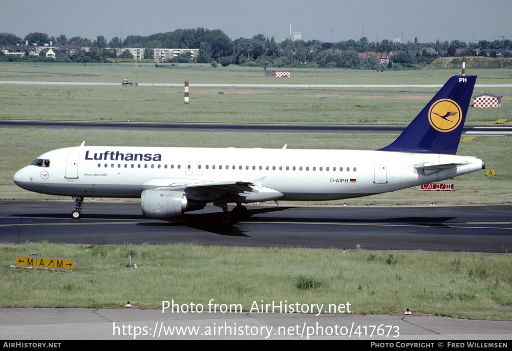 Aircraft Photo of D-AIPH | Airbus A320-211 | Lufthansa | AirHistory.net #417673