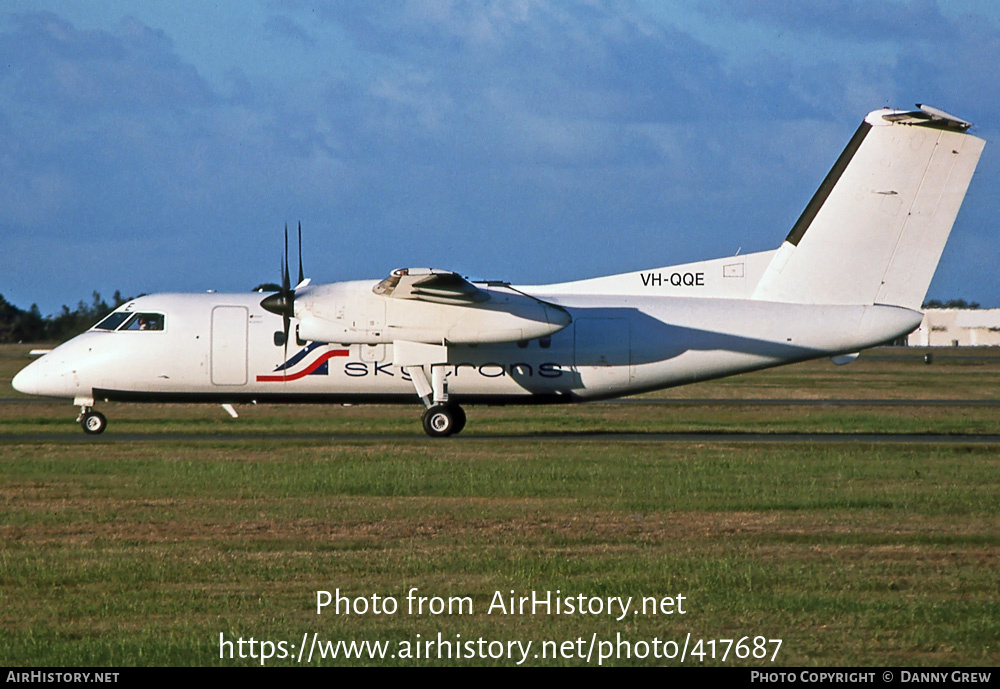 Aircraft Photo of VH-QQE | De Havilland Canada DHC-8-102 Dash 8 | Skytrans Airlines | AirHistory.net #417687