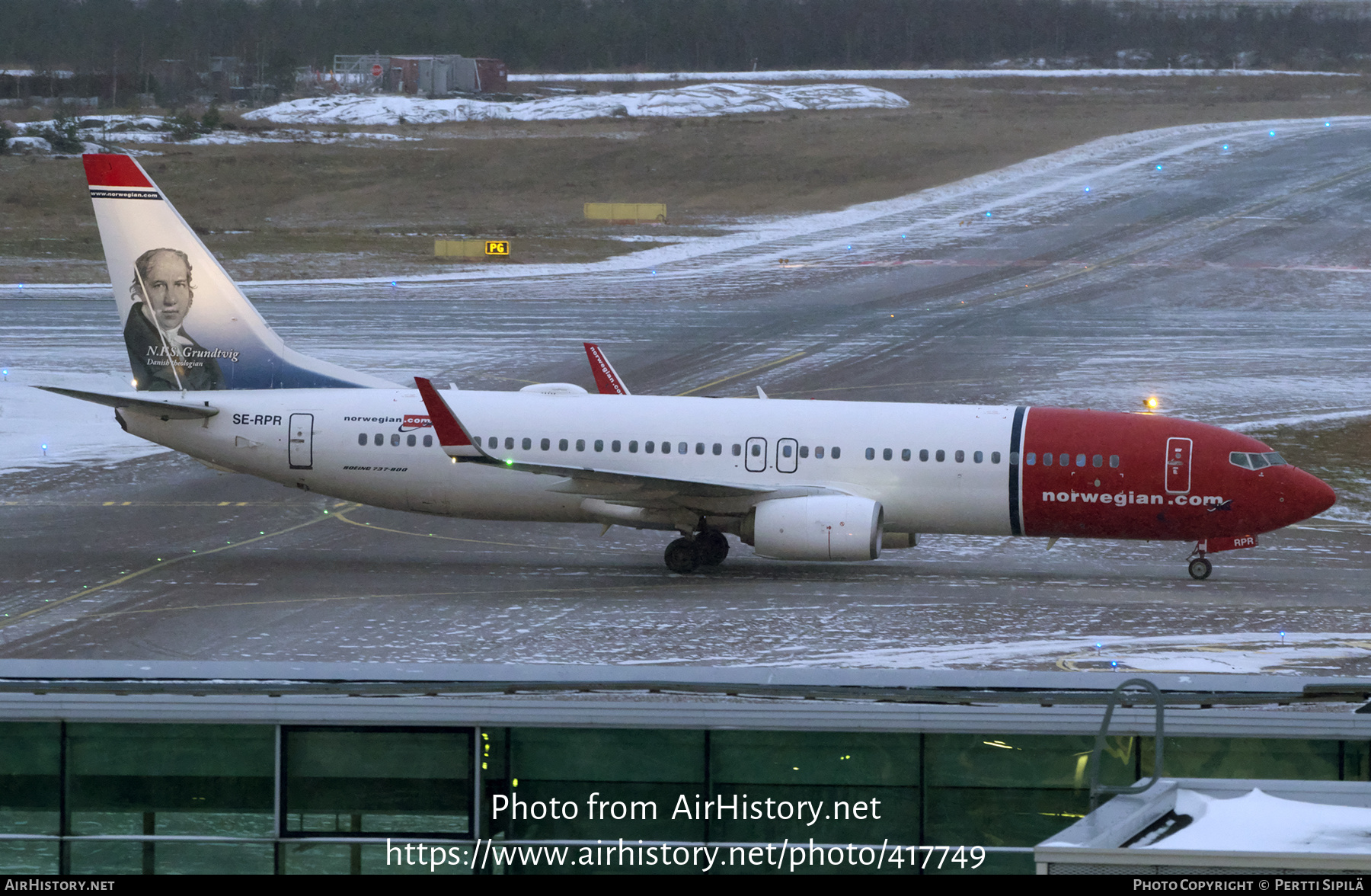 Aircraft Photo of SE-RPR | Boeing 737-8JP | Norwegian | AirHistory.net #417749