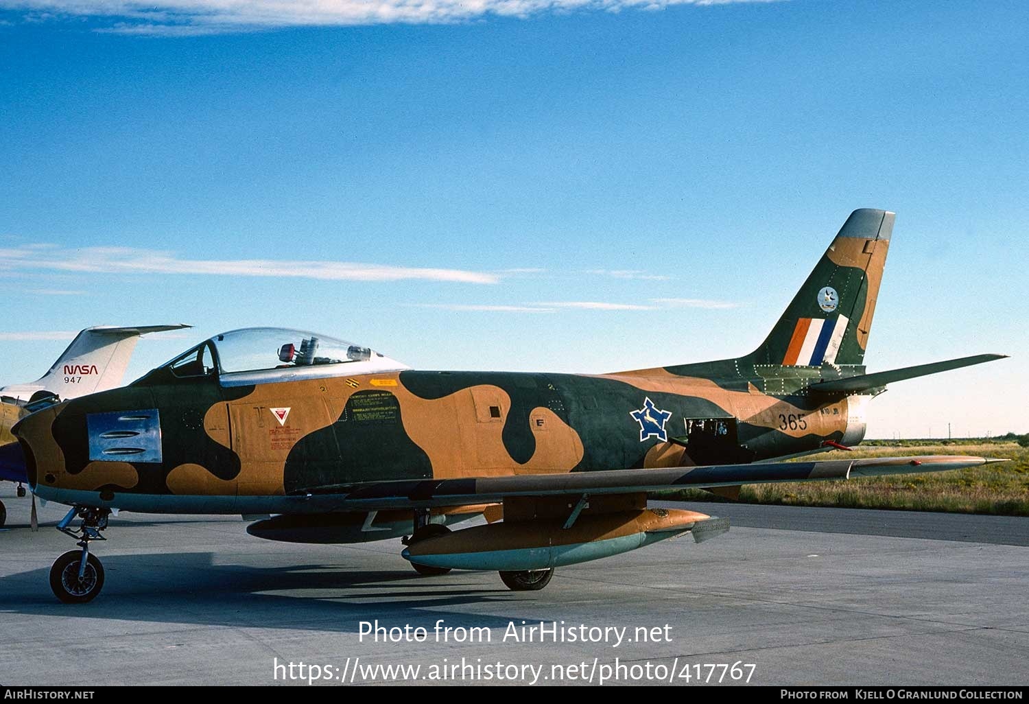 Aircraft Photo of N106JB / 365 | Canadair CL-13B Sabre 6 | South Africa - Air Force | AirHistory.net #417767