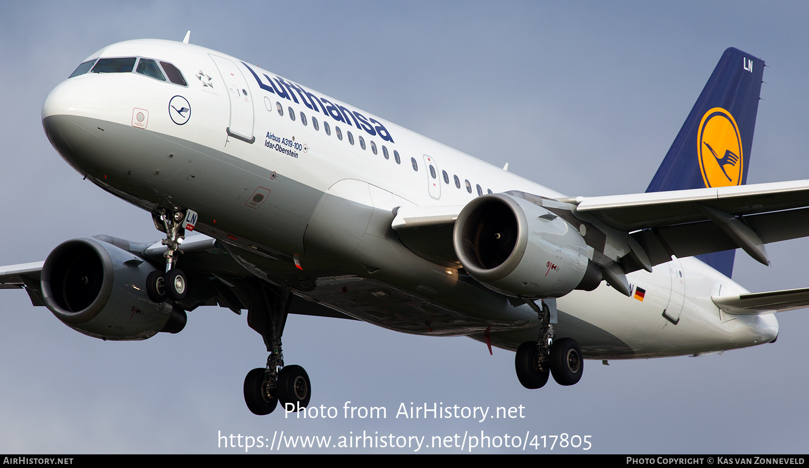 Aircraft Photo of D-AILN | Airbus A319-114 | Lufthansa | AirHistory.net #417805