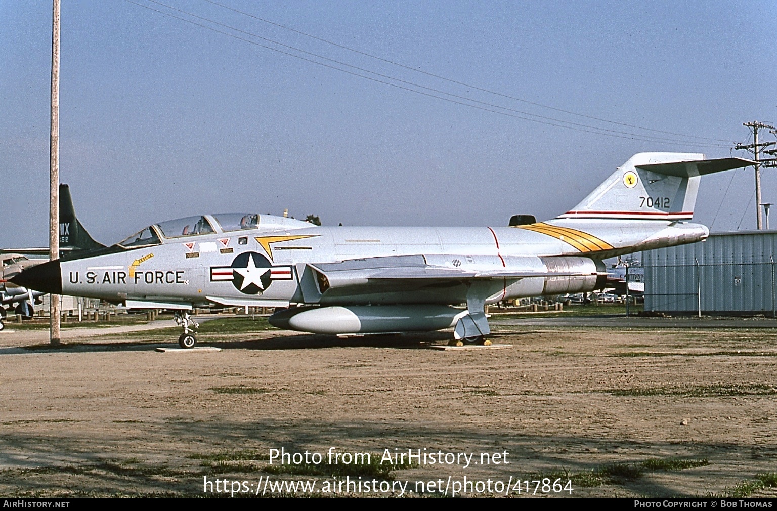 Aircraft Photo of 57-412 / 70412 | McDonnell F-101B Voodoo | USA - Air Force | AirHistory.net #417864