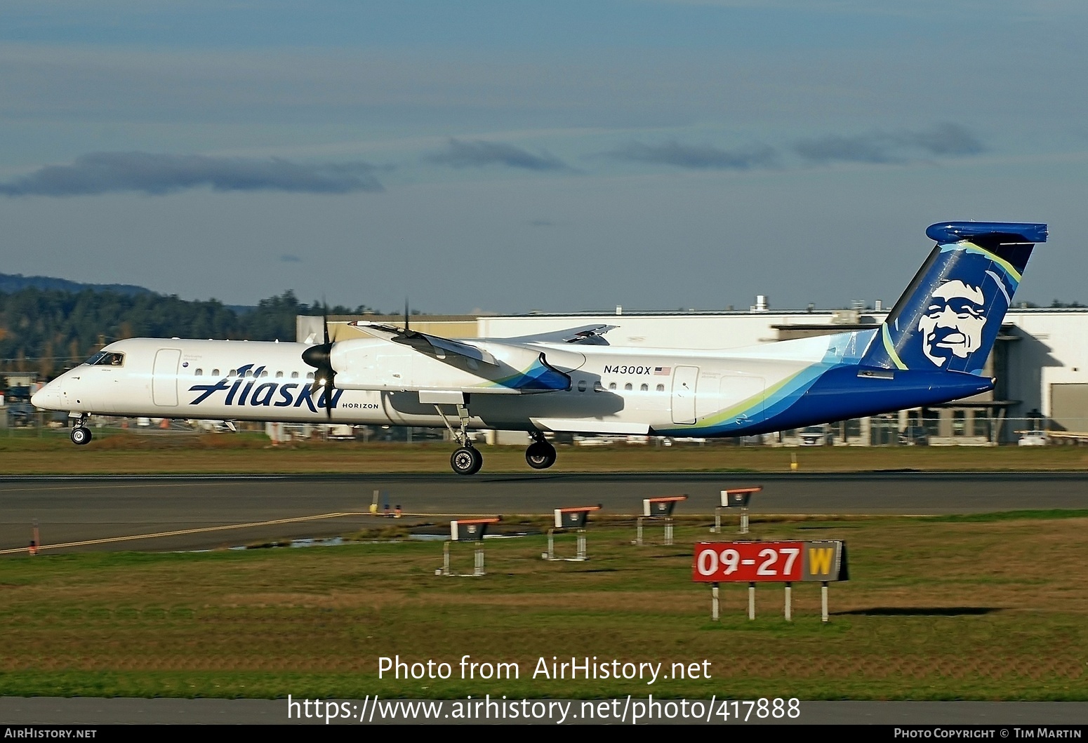 Aircraft Photo of N430QX | Bombardier DHC-8-402 Dash 8 | Alaska Airlines | AirHistory.net #417888