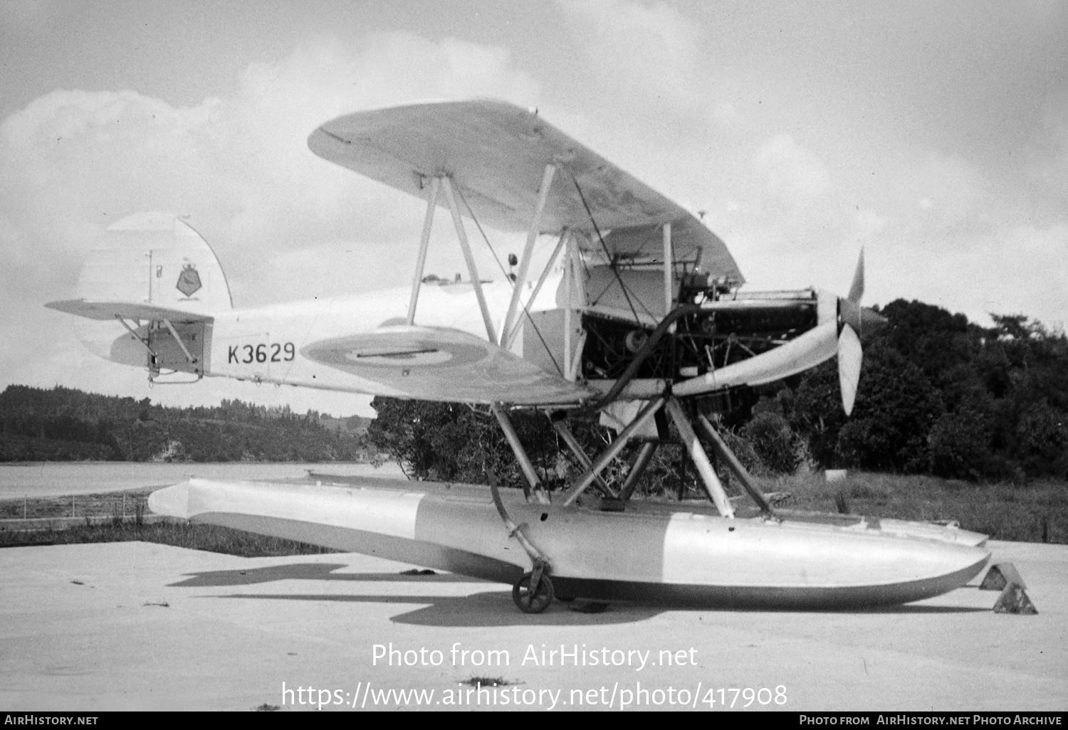 Aircraft Photo of K3629 | Hawker Osprey III | UK - Navy | AirHistory.net #417908