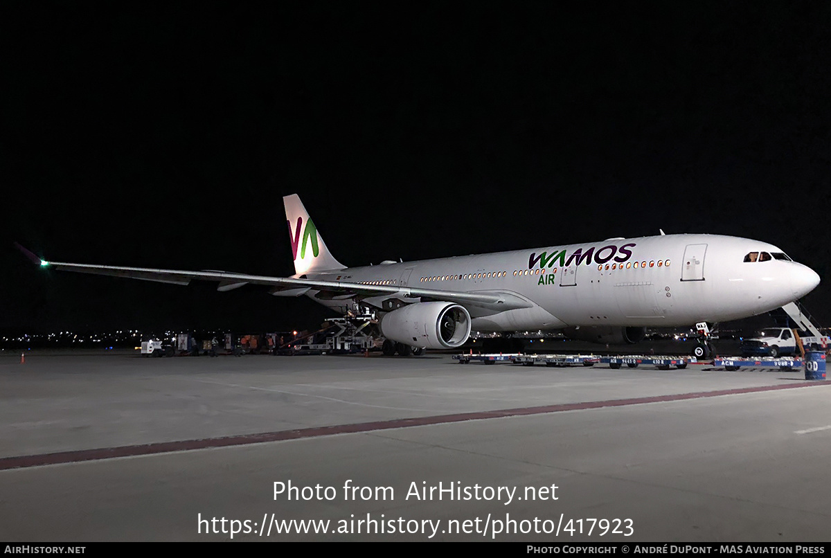 Aircraft Photo of EC-MAJ | Airbus A330-243 | Wamos Air | AirHistory.net #417923