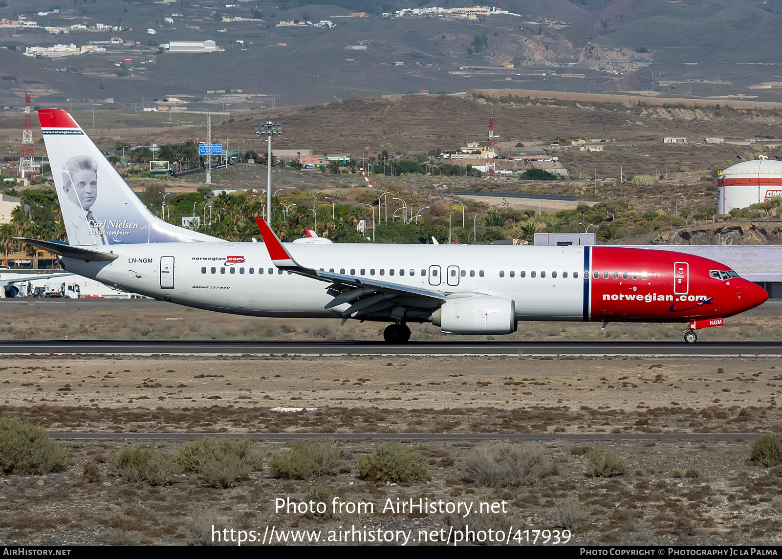 Aircraft Photo of LN-NGM | Boeing 737-8JP | Norwegian | AirHistory.net #417939