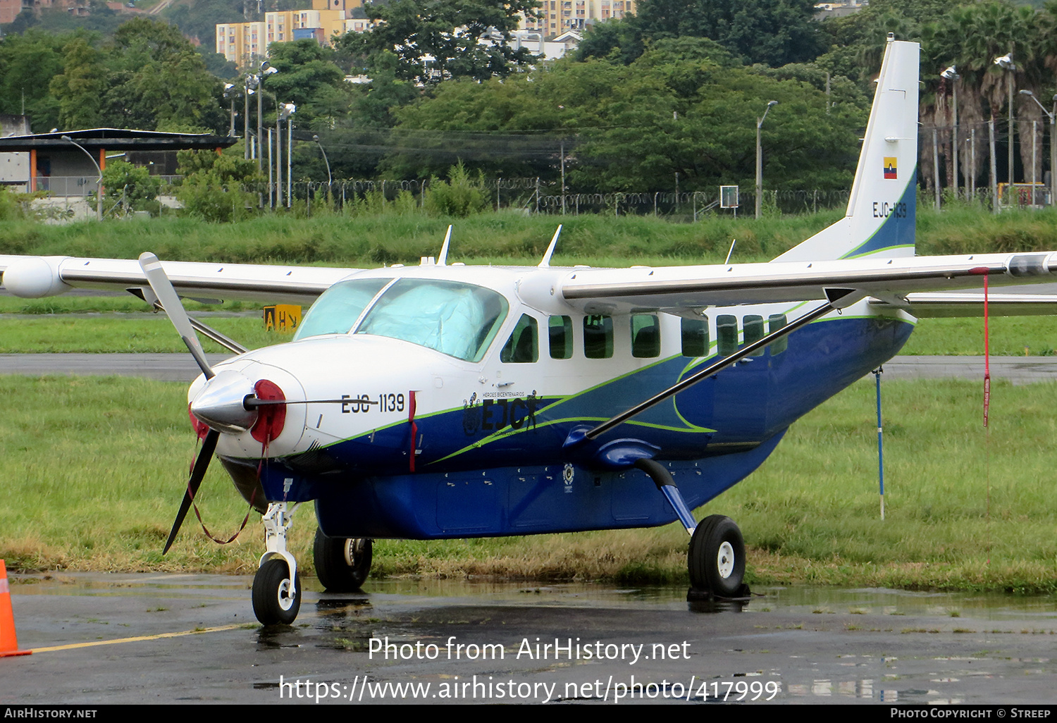 Aircraft Photo of EJC-1139 | Cessna 208B Grand Caravan EX | Colombia - Army | AirHistory.net #417999