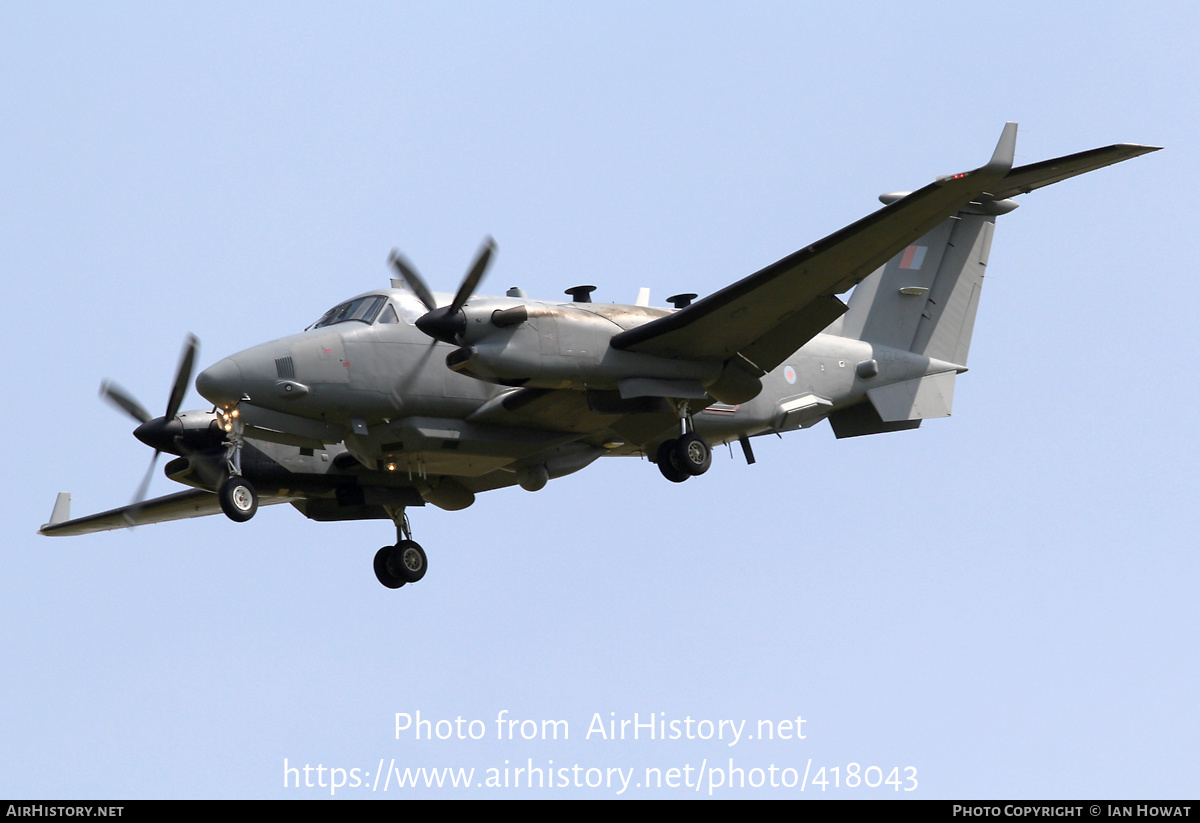 Aircraft Photo of ZZ418 | Hawker Beechcraft 350CER Shadow R1 (300C) | UK - Air Force | AirHistory.net #418043