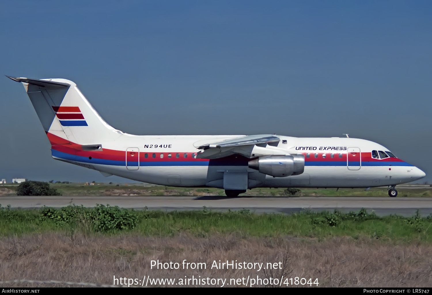 Aircraft Photo of N294UE | British Aerospace BAe-146-200 | United Express | AirHistory.net #418044