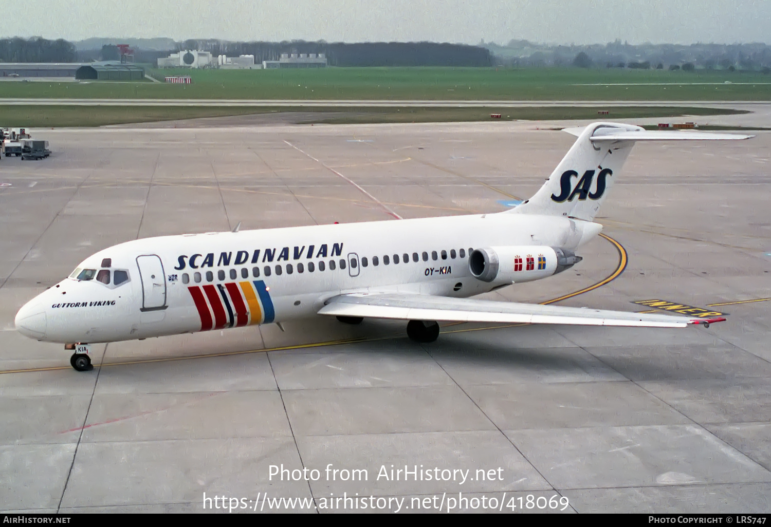 Aircraft Photo of OY-KIA | McDonnell Douglas DC-9-21 | Scandinavian Airlines - SAS | AirHistory.net #418069