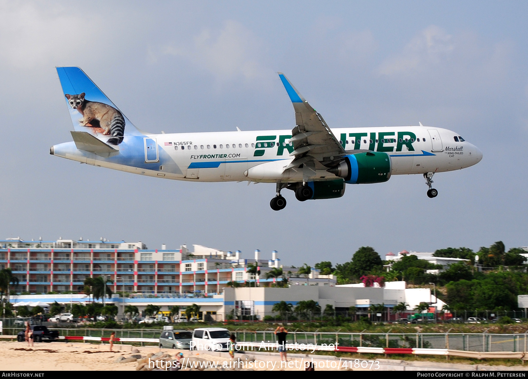 Aircraft Photo of N365FR | Airbus A320-251N | Frontier Airlines | AirHistory.net #418073