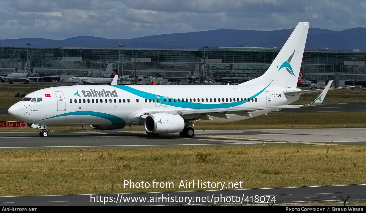 Aircraft Photo of TC-TLG | Boeing 737-8K5 | Tailwind Airlines | AirHistory.net #418074