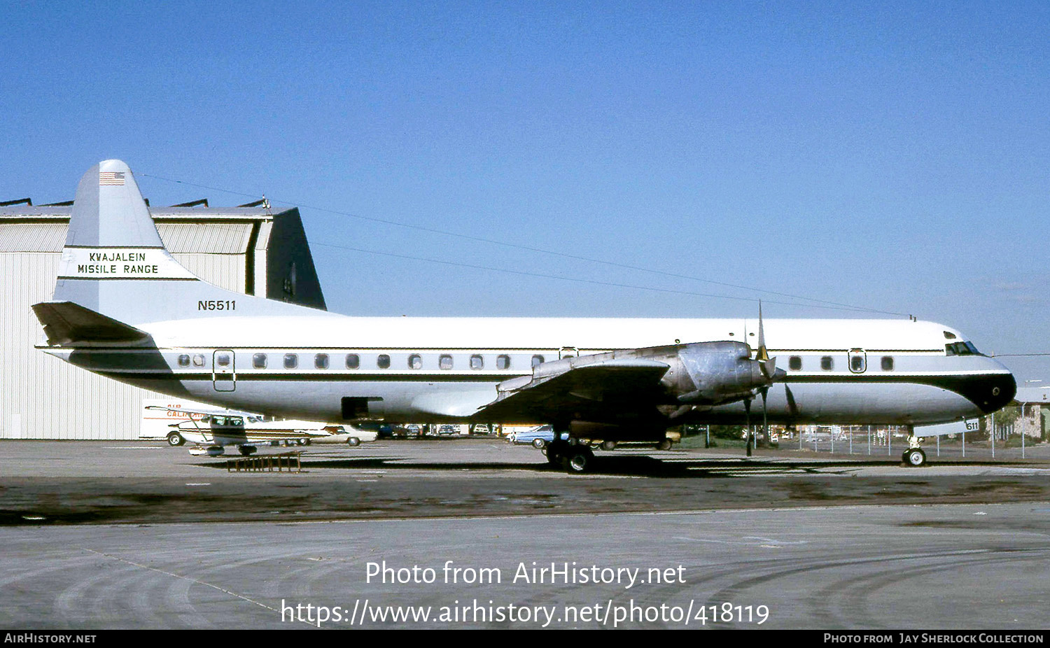 Aircraft Photo of N5511 | Lockheed L-188A Electra | AirHistory.net #418119