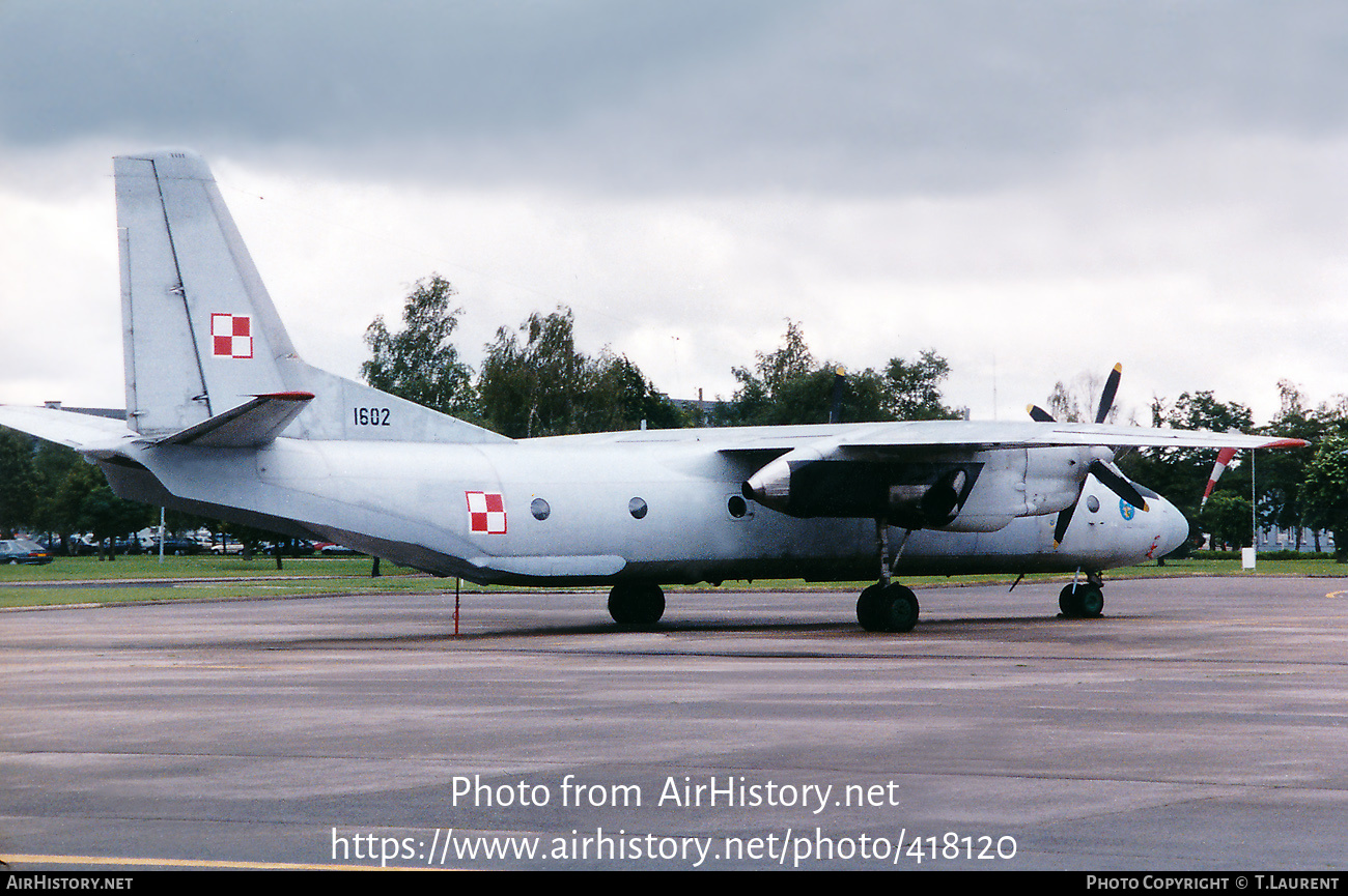 Aircraft Photo of 1602 | Antonov An-26 | Poland - Air Force | AirHistory.net #418120