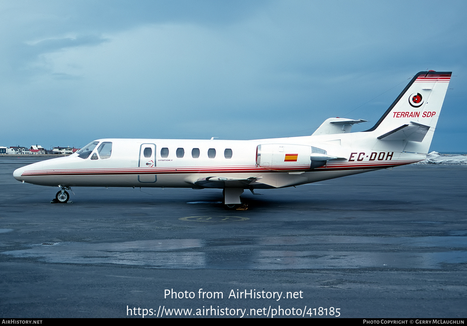 Aircraft Photo of EC-DOH | Cessna 551 Citation II/SP | Terrain SDP | AirHistory.net #418185