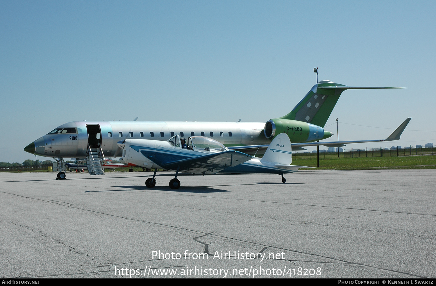 Aircraft Photo of CF-JAG | De Havilland Canada DHC-1B-2-S5 Chipmunk Mk2 | AirHistory.net #418208