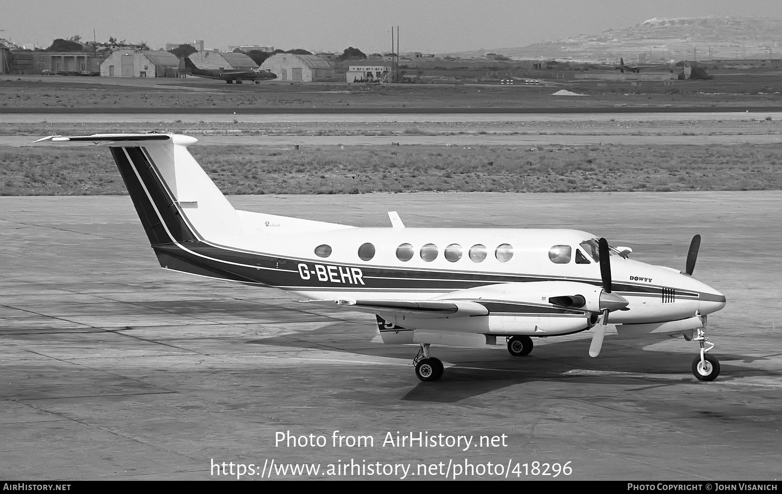 Aircraft Photo of G-BEHR | Beech 200 Super King Air | Dowty Group | AirHistory.net #418296