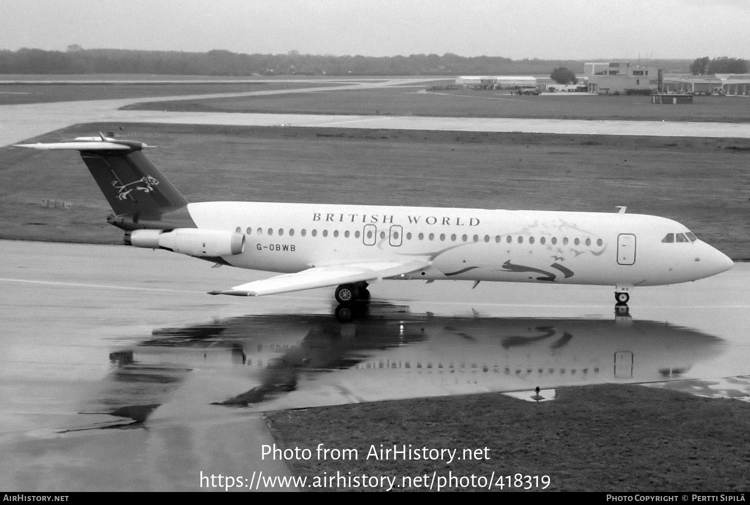 Aircraft Photo of G-OBWB | BAC 111-518FG One-Eleven | British World Airlines | AirHistory.net #418319