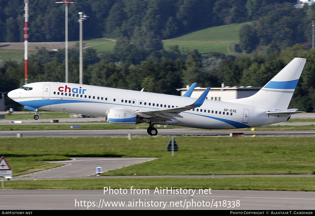 Aircraft Photo of SP-ESE | Boeing 737-8Q8 | Enter Air | AirHistory.net #418338