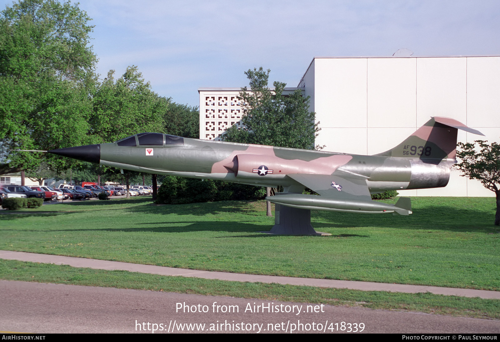 Aircraft Photo of 56-938 / AF56-938 | Lockheed F-104C Starfighter | USA - Air Force | AirHistory.net #418339