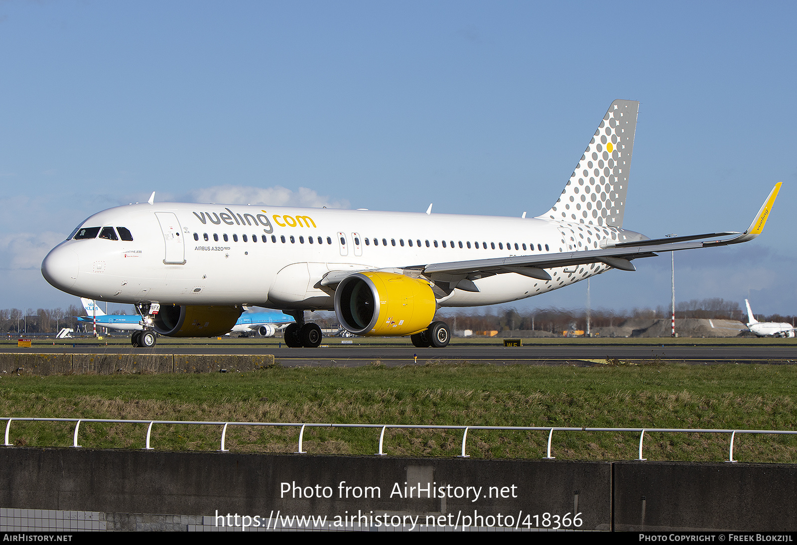 Aircraft Photo of EC-NFK | Airbus A320-271N | Vueling Airlines | AirHistory.net #418366