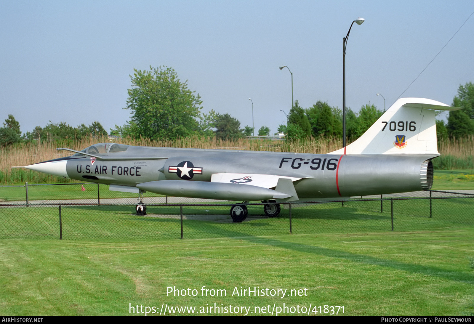 Aircraft Photo of 57-916 / 70916 | Lockheed F-104C Starfighter | USA - Air Force | AirHistory.net #418371