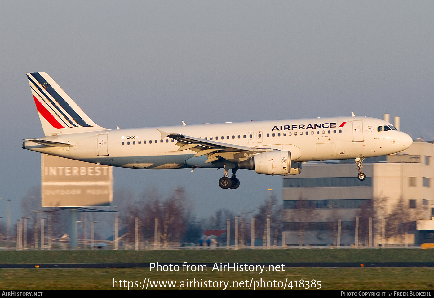 Aircraft Photo of F-GKXJ | Airbus A320-214 | Air France | AirHistory.net #418385