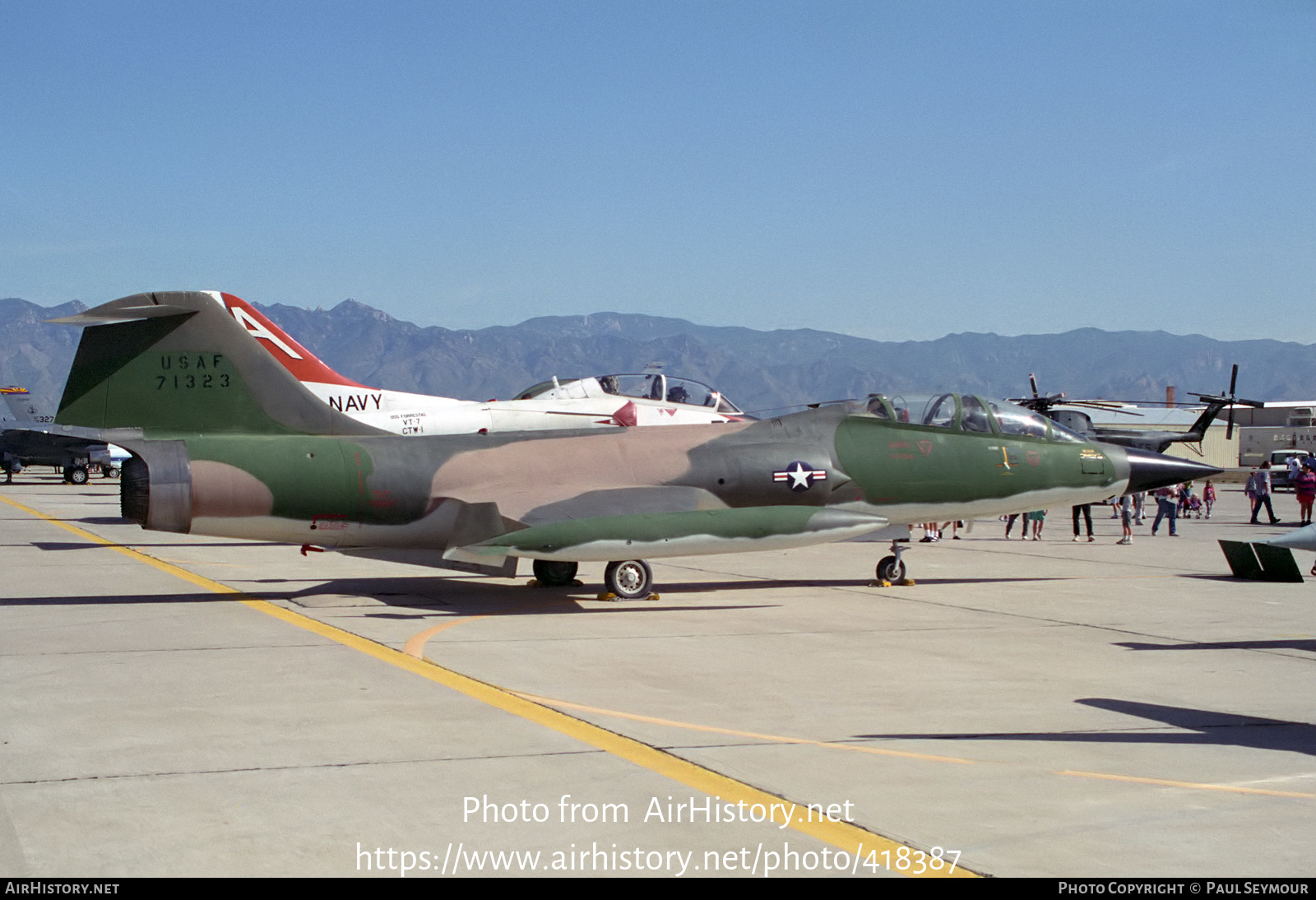 Aircraft Photo of 57-1323 / 71323 | Lockheed F-104D Starfighter | USA - Air Force | AirHistory.net #418387