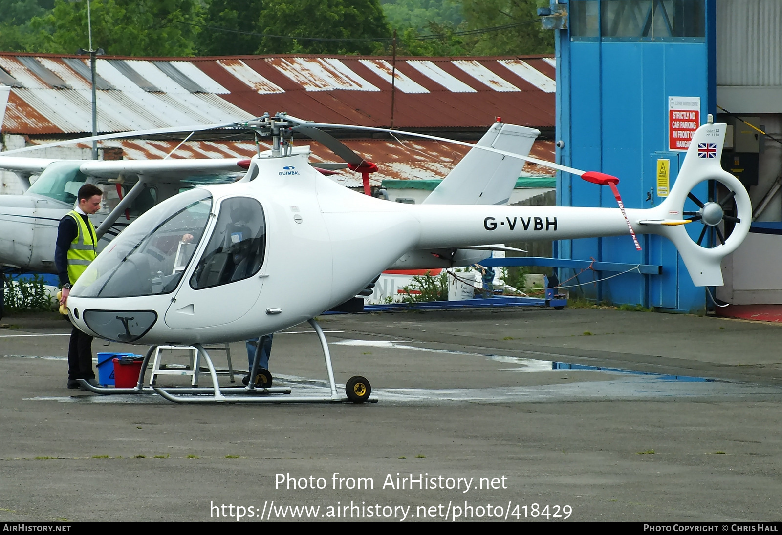 Aircraft Photo of G-VVBH | Guimbal Cabri G2 | AirHistory.net #418429