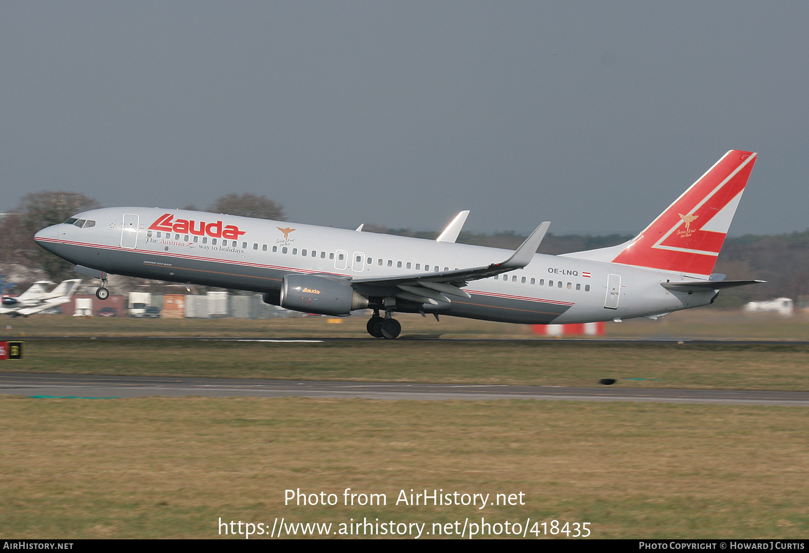 Aircraft Photo of OE-LNQ | Boeing 737-8Z9 | Lauda Air | AirHistory.net #418435