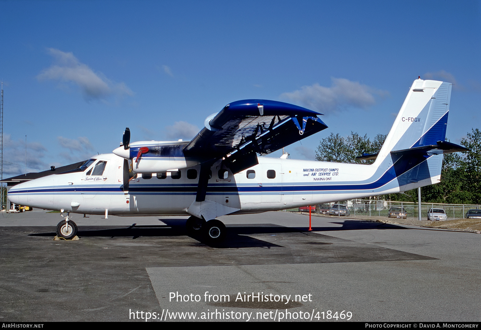 Aircraft Photo of C-FDGV | De Havilland Canada DHC-6-200 Twin Otter | Nakina Outpost Camps and Air Service | AirHistory.net #418469