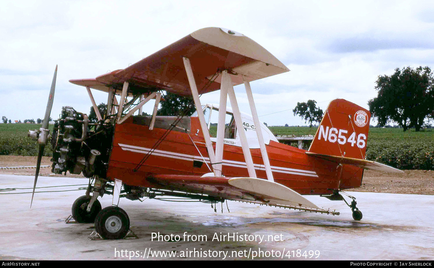 Aircraft Photo of N6546 | Grumman G-164A Ag-Cat | Moore Aviation | AirHistory.net #418499