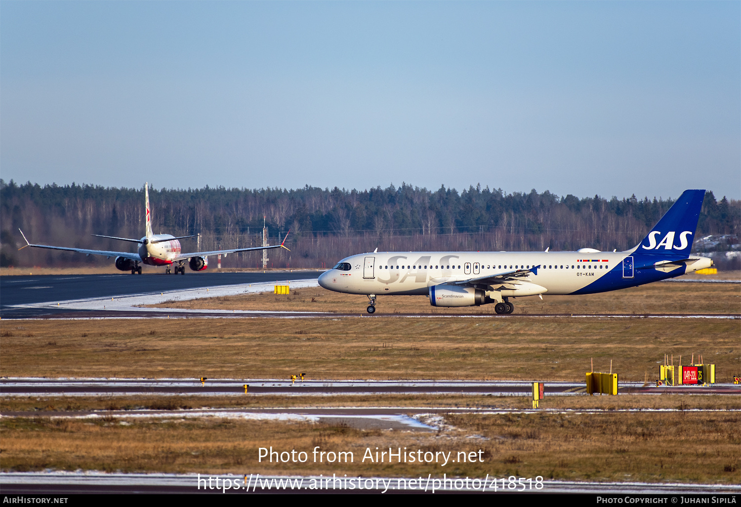 Aircraft Photo of OY-KAM | Airbus A320-232 | Scandinavian Airlines - SAS | AirHistory.net #418518