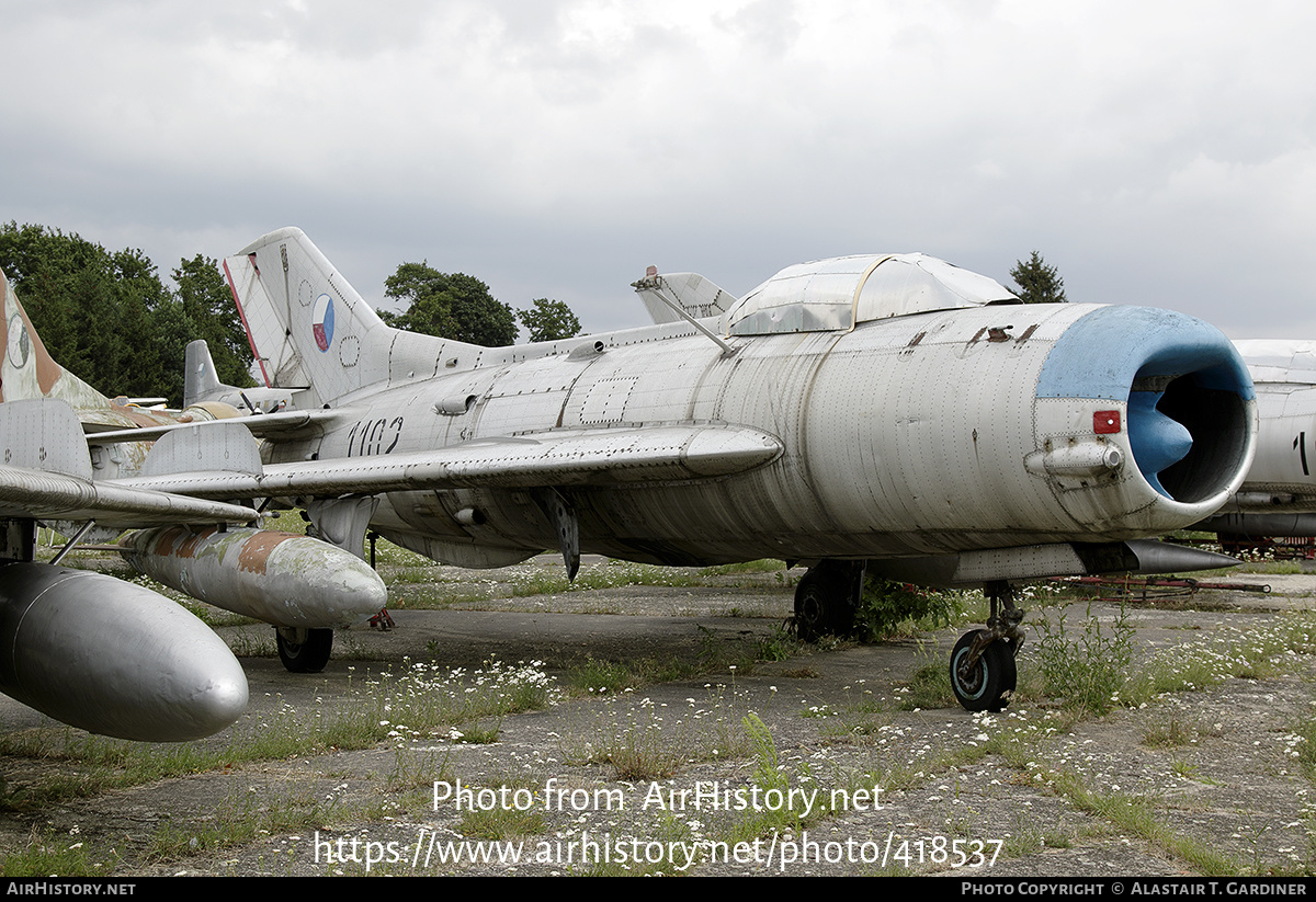 Aircraft Photo of 1102 | Mikoyan-Gurevich MiG-19PM | Czechoslovakia - Air Force | AirHistory.net #418537