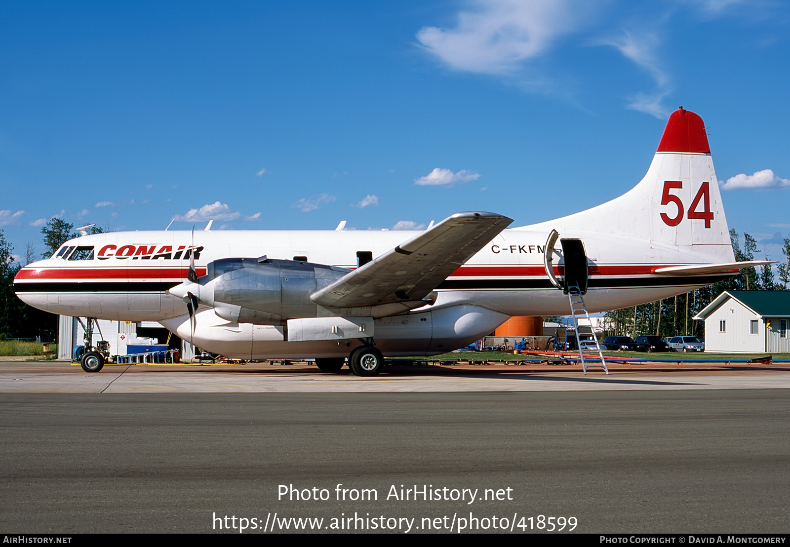 Aircraft Photo of C-FKFM | Convair 580/AT | Conair Aviation | AirHistory.net #418599