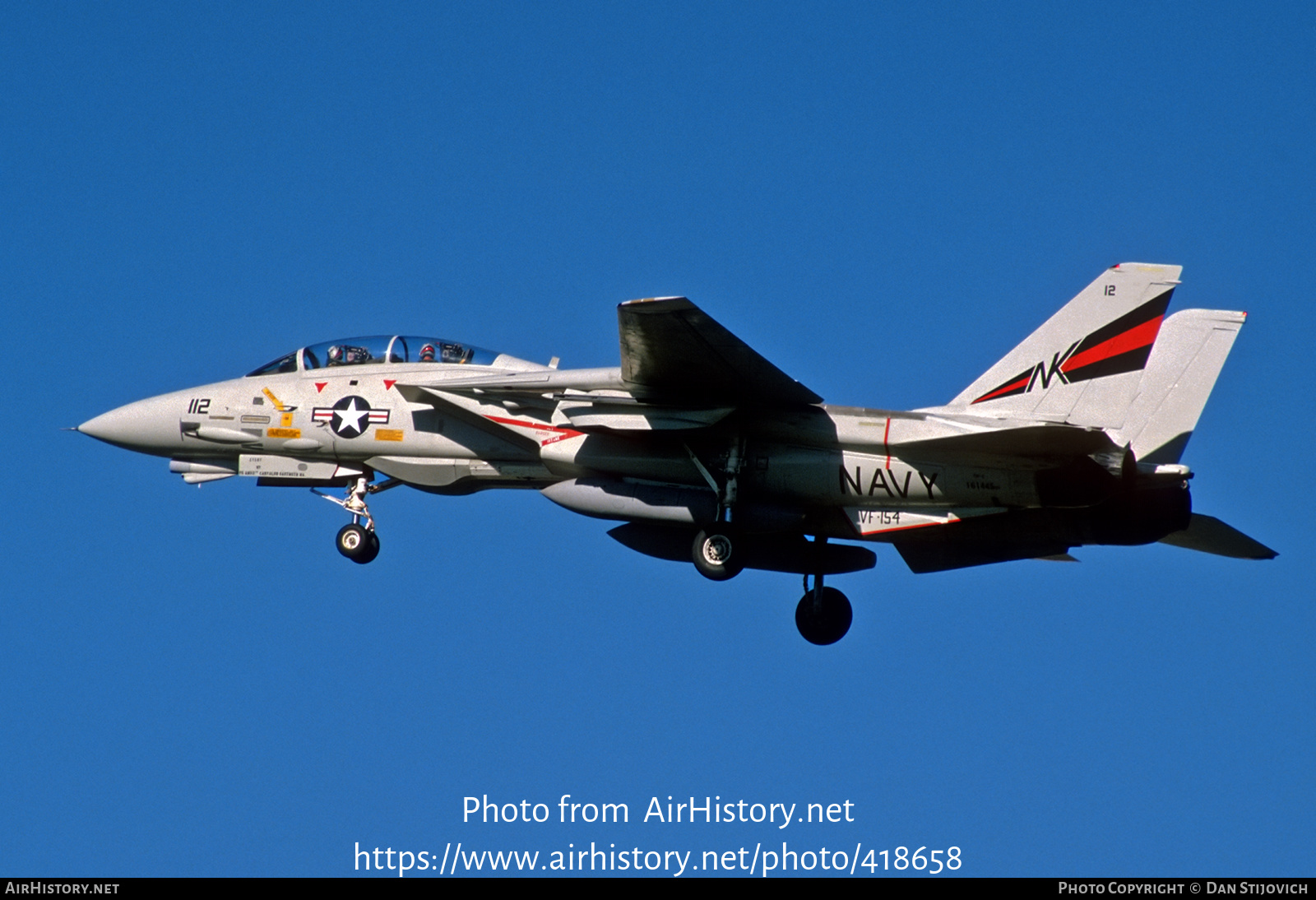 Aircraft Photo of 161445 | Grumman F-14A Tomcat | USA - Navy | AirHistory.net #418658