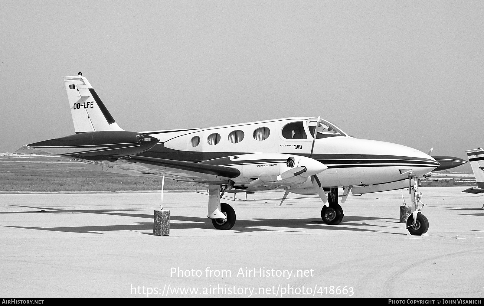 Aircraft Photo of OO-LFE | Cessna 340 | AirHistory.net #418663